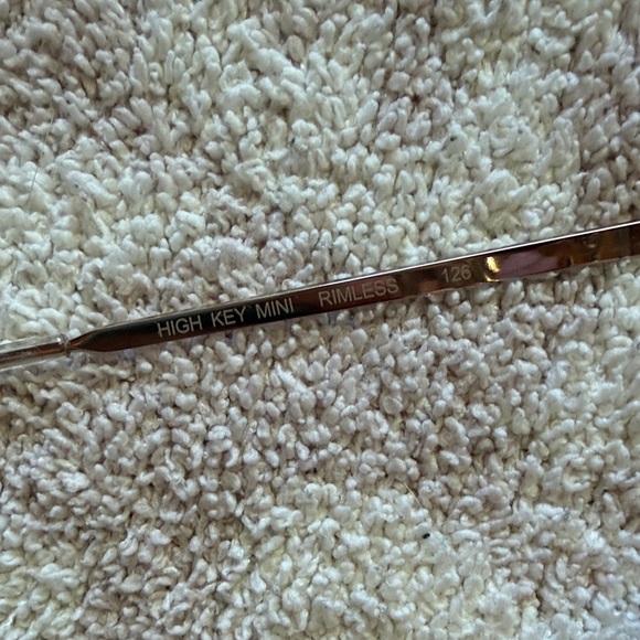 Quay Australia high key mini rimless Sunglasses - Picture 2 of 2